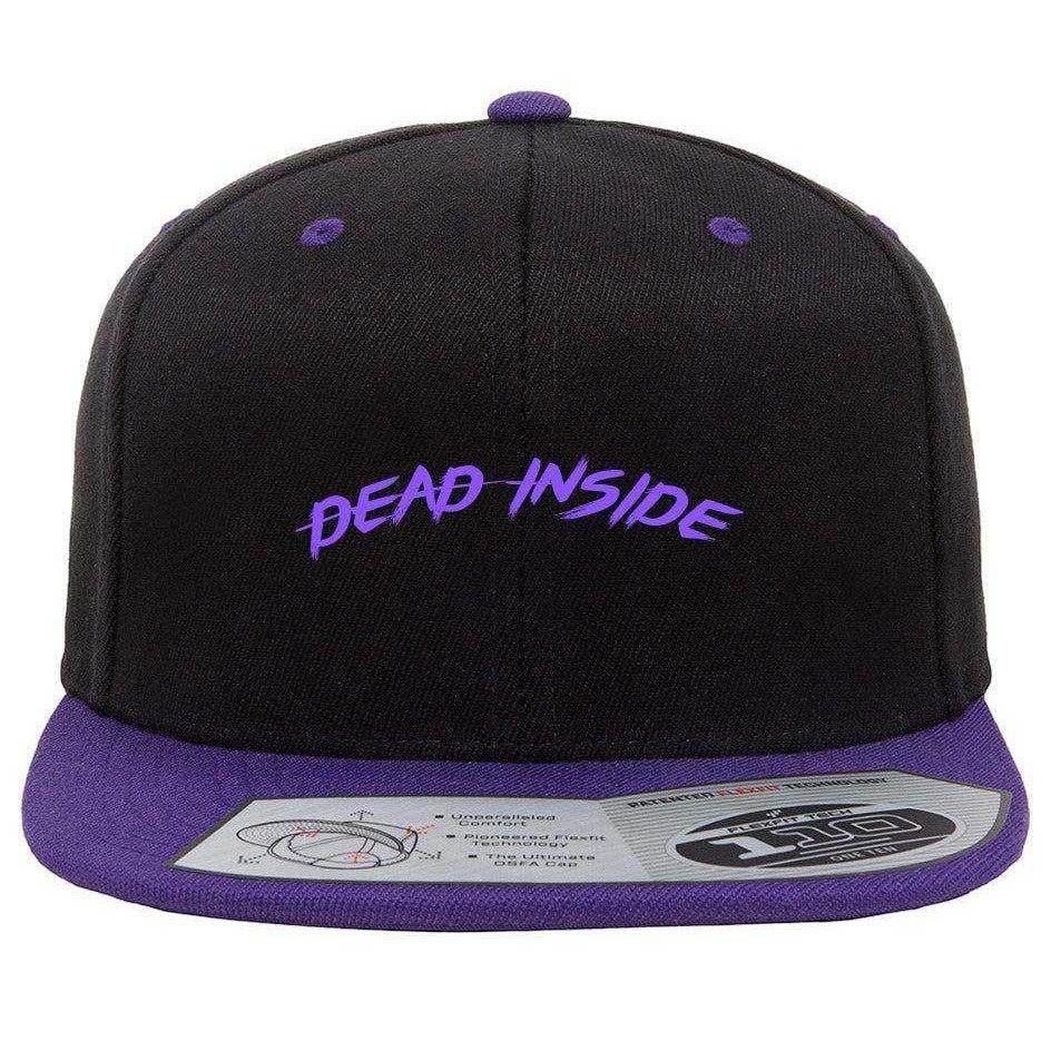 Dead Inside | Embroidered Snapback Two-Tone Cap