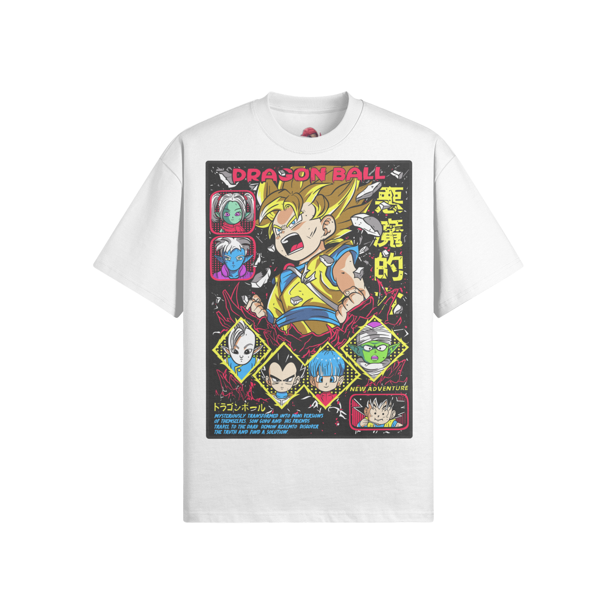 Dragon Ball Daima | Oversized Crew Neck T-Shirt